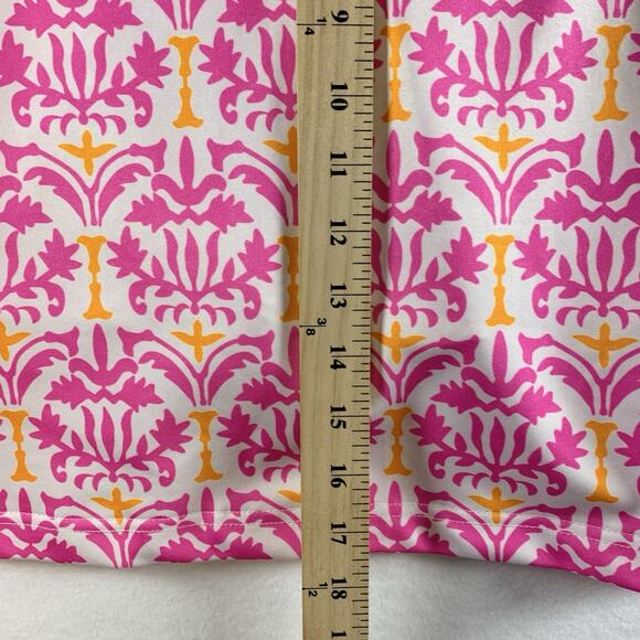 Gretchen Scott Womens Snappy Skort Sz S Preppy Resort Tennis Demask Print - Picture 7 of 15